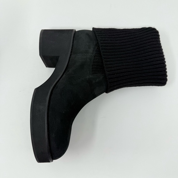 New Eileen Fisher Jala Tumbled Nubuck Platform Boot Sz US 7.5 - Picture 9 of 11